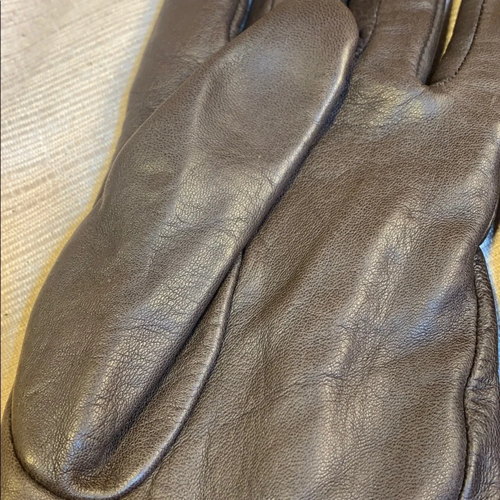 Cara by Gates lambskin/cashmere long gloves